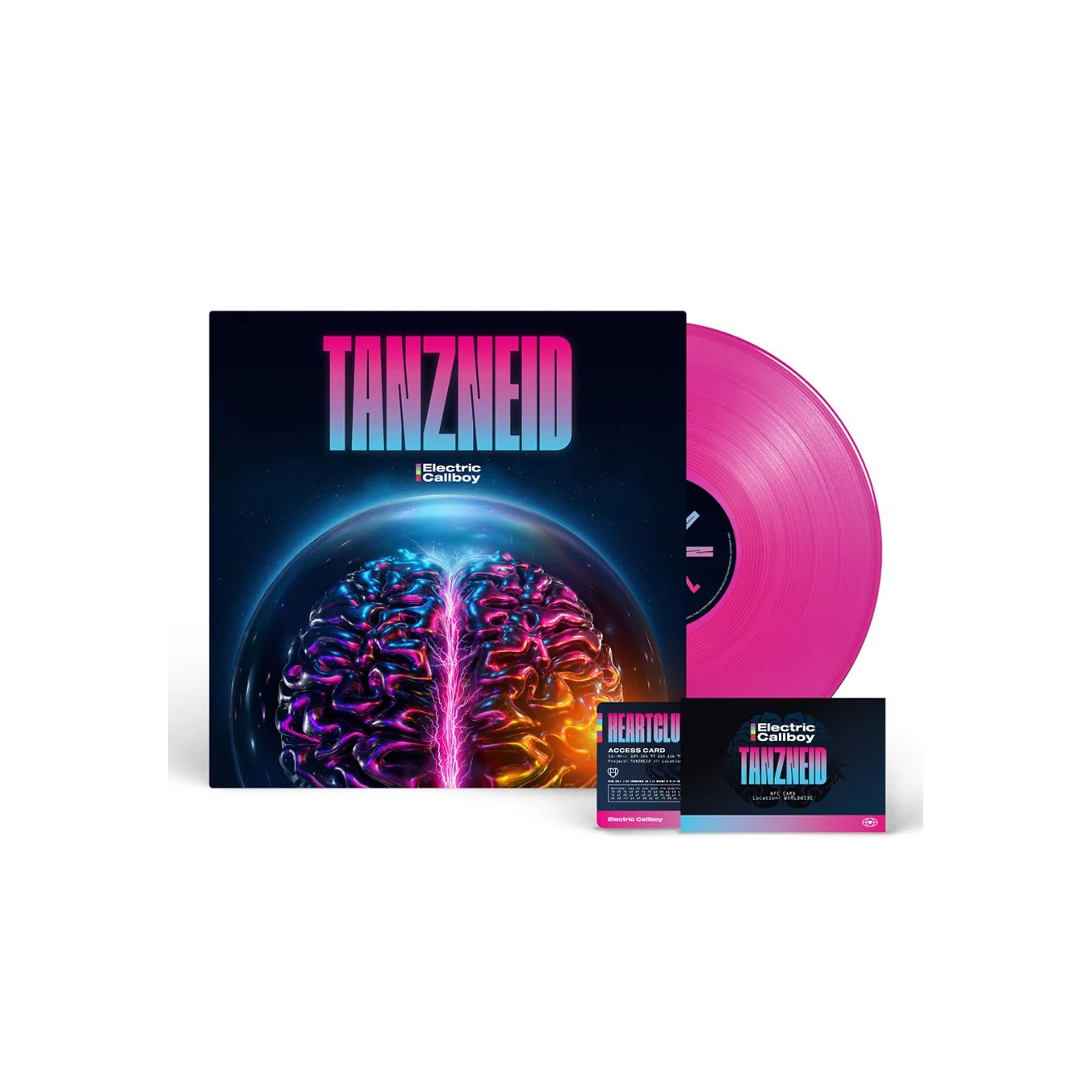 Electric Callboy - Tanzneid (Ltd. Ed. Transparent Neon Pink Vinyl w. Fancard) - Vinyl - New