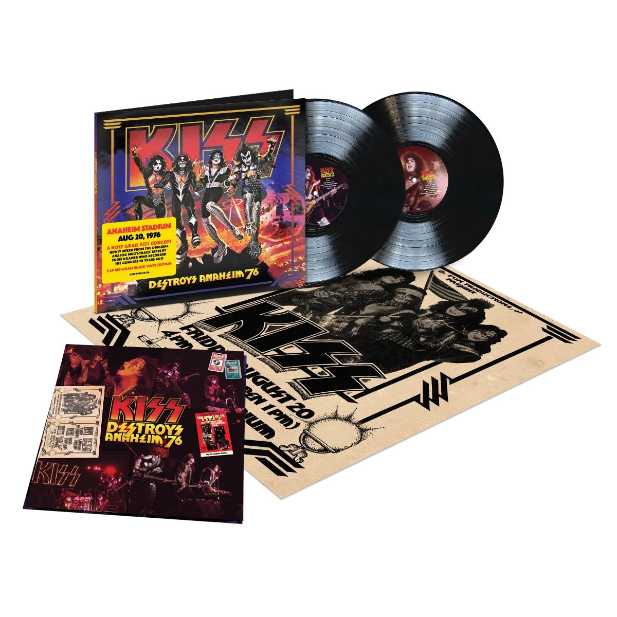 Kiss - Kiss Destroys Anaheim '76 (2LP) - Vinyl - New - PRE-ORDER