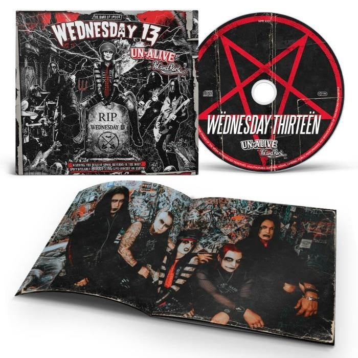 Wednesday 13 - Un-Alive From Pol'and'Rock 2025 (2LP) - Vinyl - New - PRE-ORDER