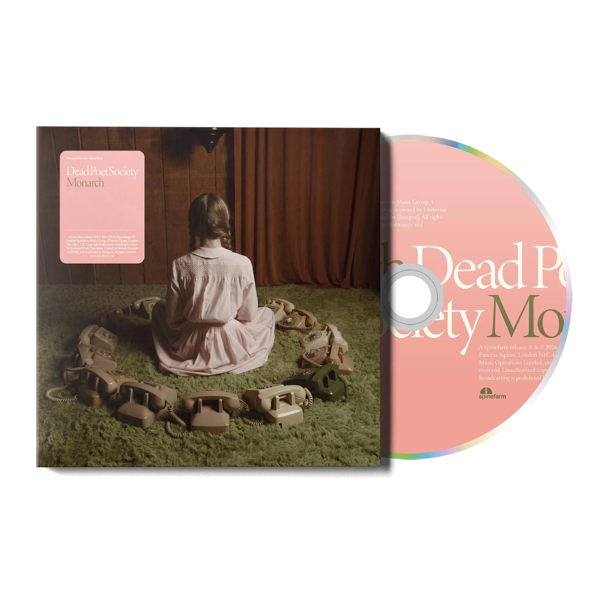 Dead Poet Society - Monarch - CD - New - PRE-ORDER