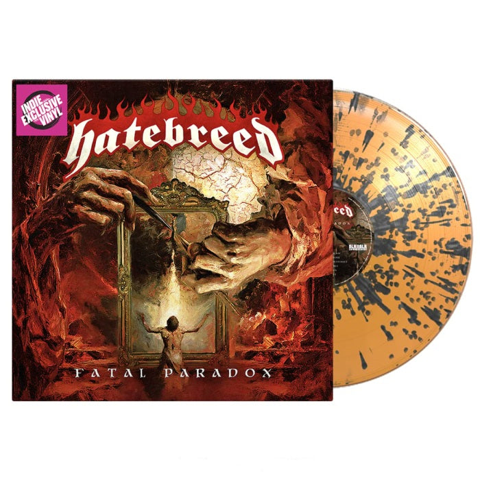 Hatebreed - Fatal Paradox (Orange/Black Splatter vinyl) - Vinyl - New - PRE-ORDER