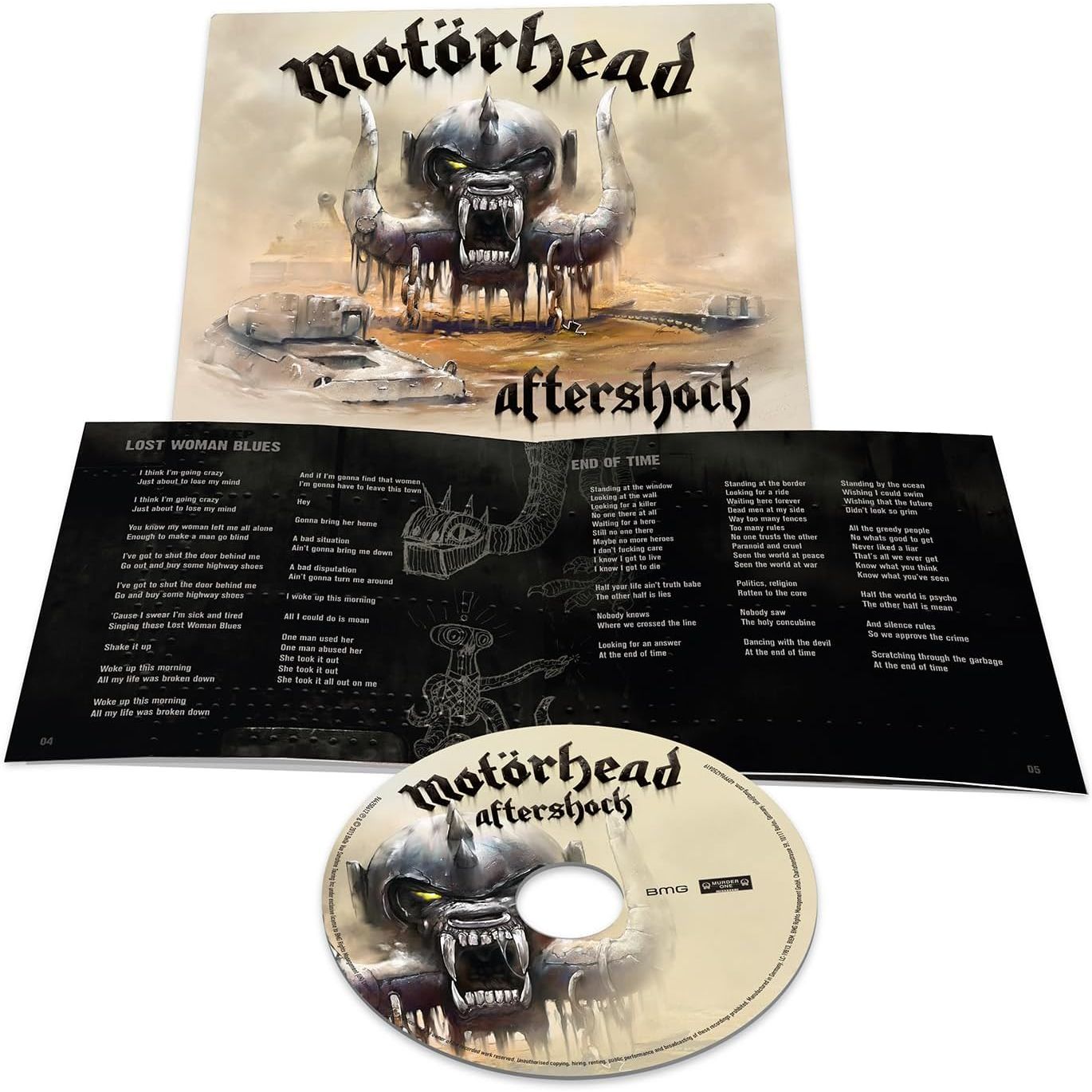 Motorhead - Aftershock (2026 Digipak Reissue) - CD - New