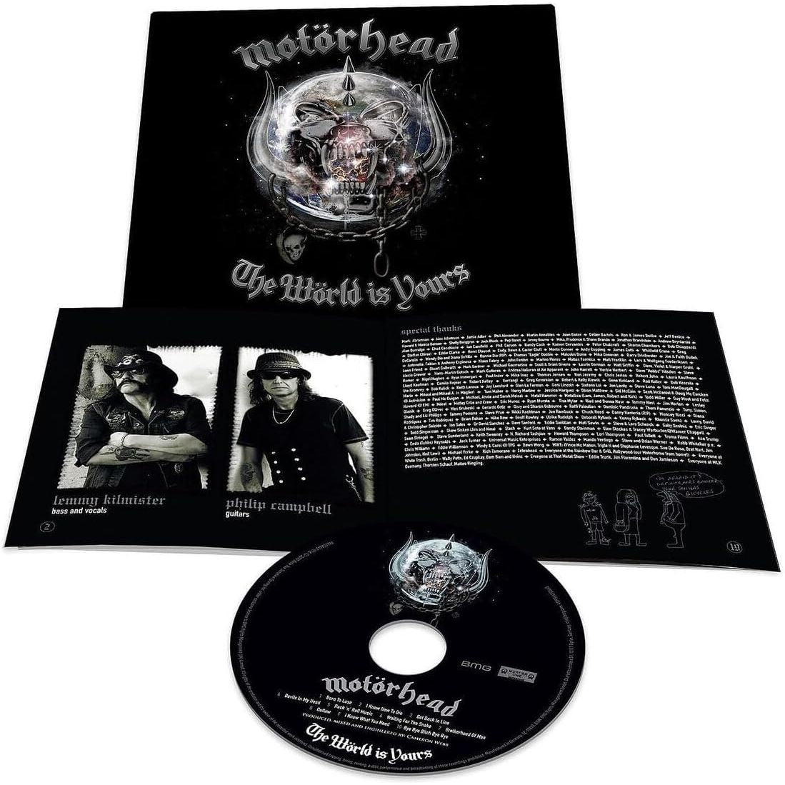 Motorhead - World Is Yours, The (2026 Digipak Reissue) - CD - New