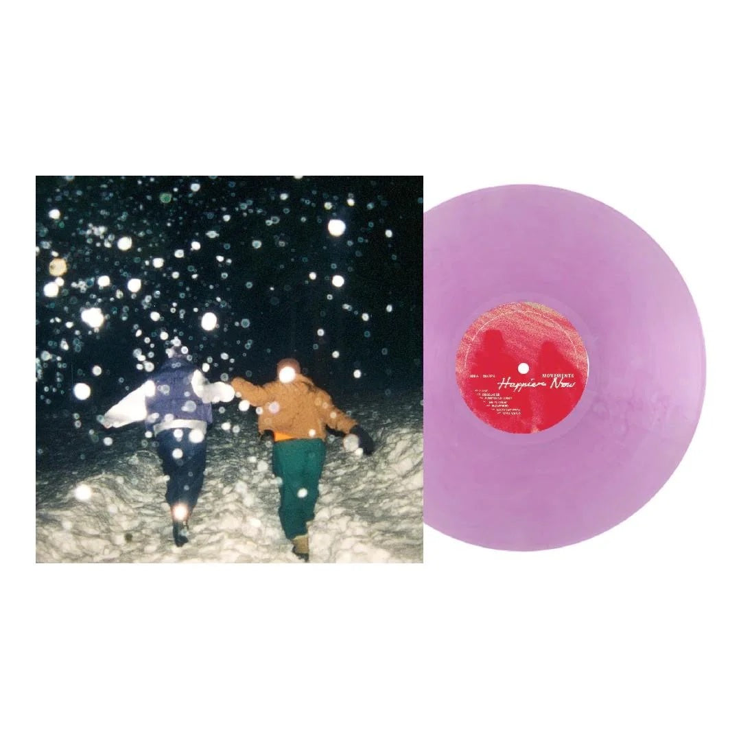 Movements - Happier Now (Transparent Violet vinyl) - Vinyl - New - PRE-ORDER