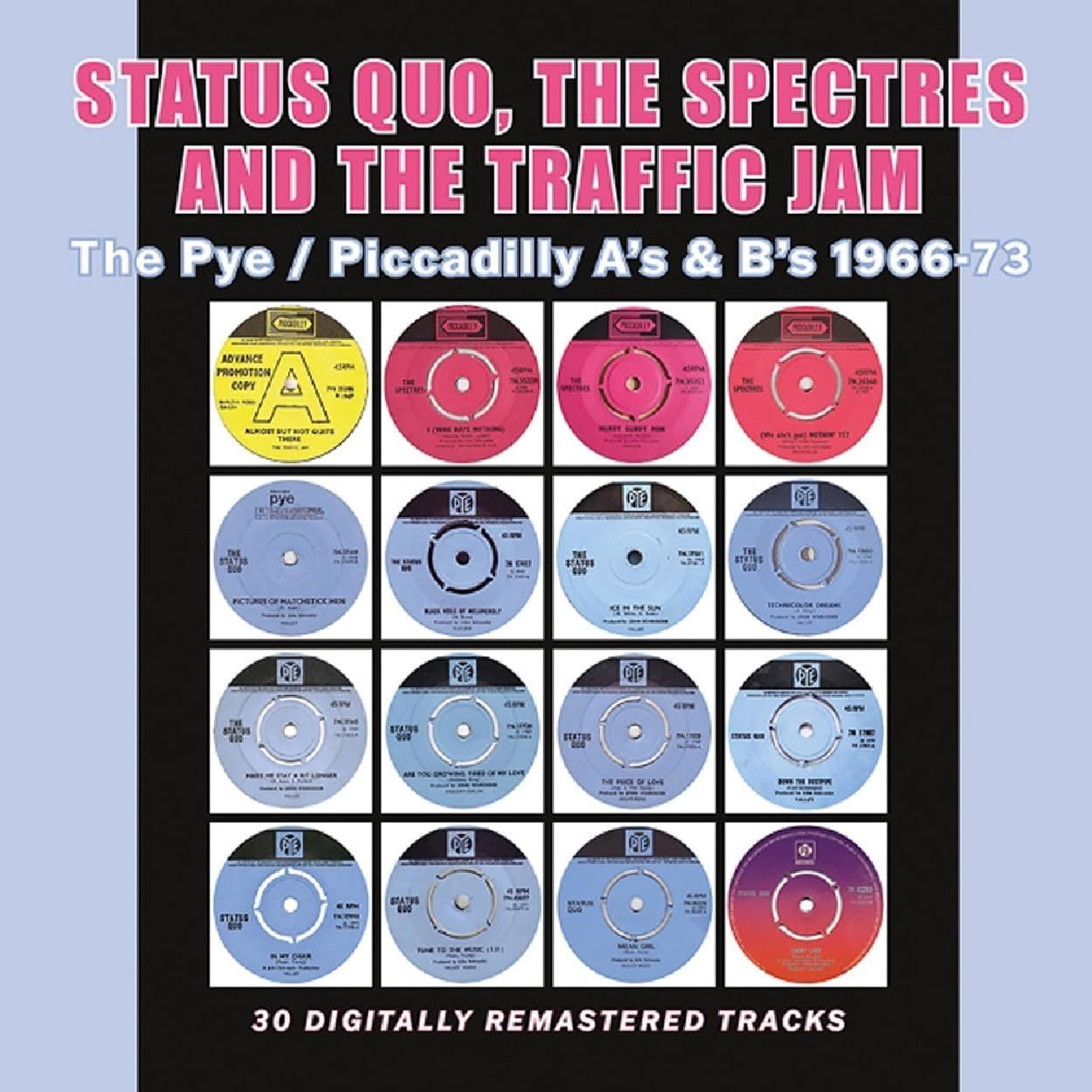 Status Quo, The Spectres & The Traffic Jam - Pye/Piccadilly A's & B's 1966-73, The (2CD) - CD - New