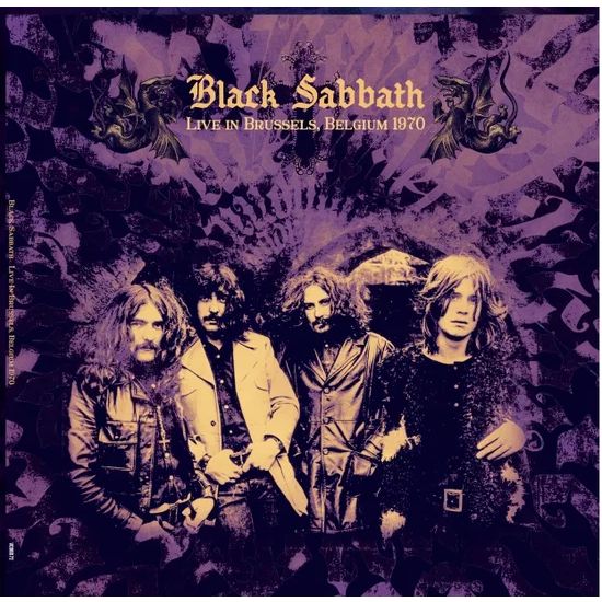 Black Sabbath - Live In Brussels, Belgium 1970 (Colour vinyl) - Vinyl - New