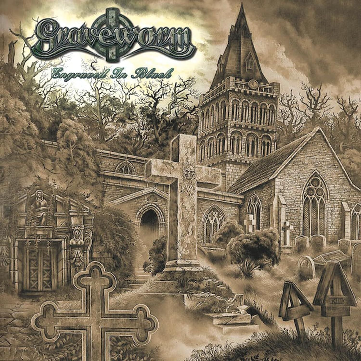 Graveworm - Engraved In Black - CD - New