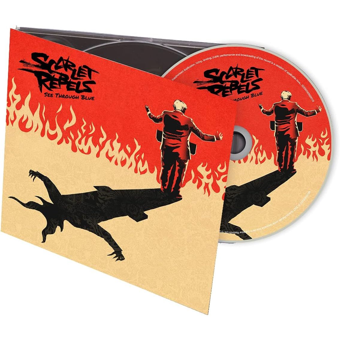 Scarlet Rebels - See Through Blue (Digipak) - CD - New