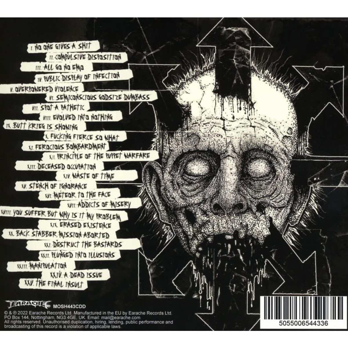 Wormrot - Dirge (Digipak) - CD - New