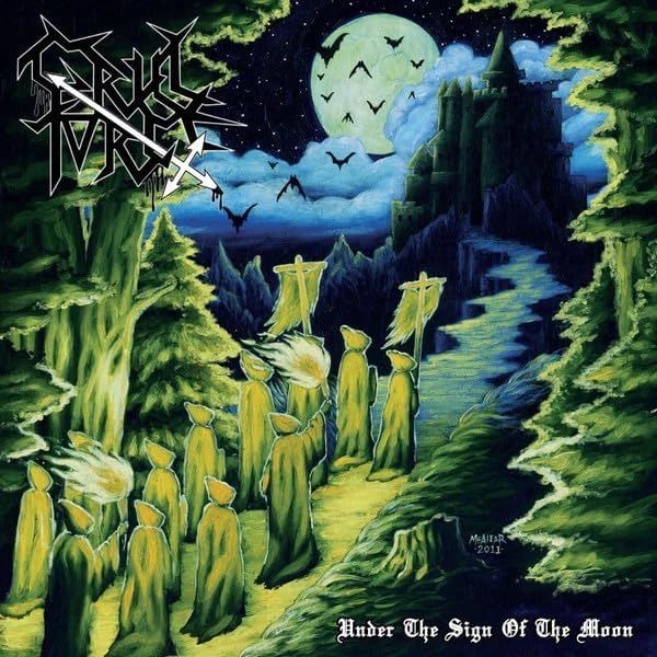 Cruel Force - Under The Sign Of The Moon (Ancient Moon Coloured Vinyl - 500 Copies) - Vinyl - New