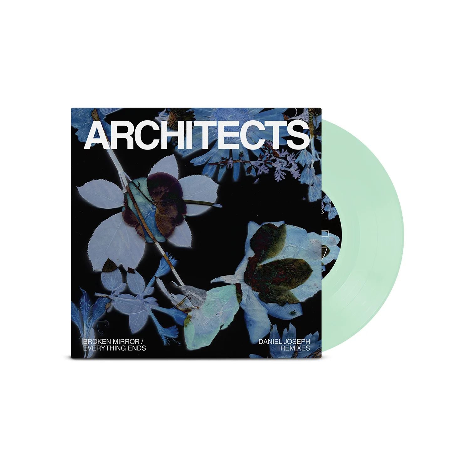 Architects - Broken Mirror/Everything Ends (Daniel Joseph Remixes Coke Bottle Clear 7" Vinyl) - Vinyl - New