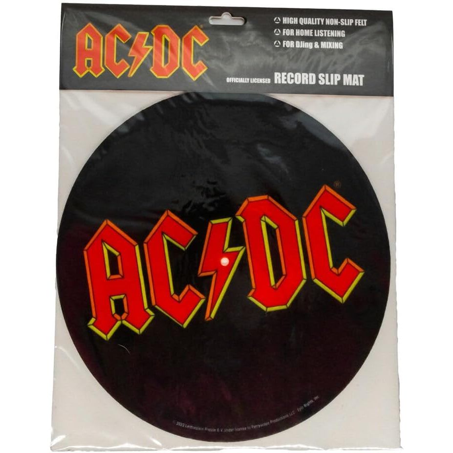 ACDC - Turntable Slipmat Single (Logo)