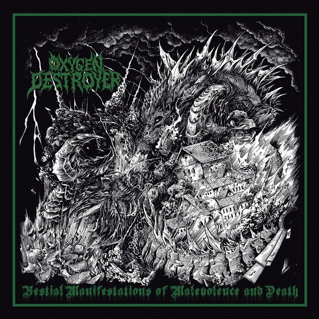 Oxygen Destroyer - Bestial Manifestations Of Malevolence And Death - CD - New
