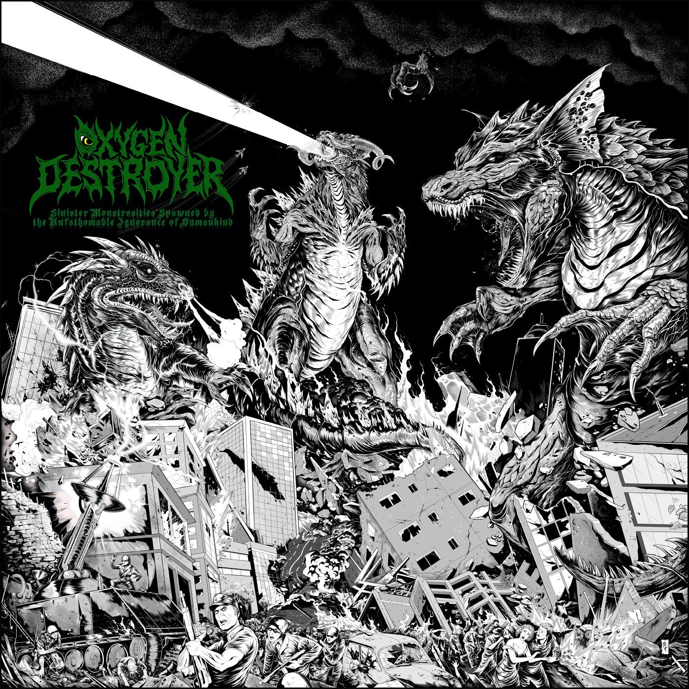 Oxygen Destroyer - Sinister Monstrosities Spawned By The Unfathomable Ignorance Of Humankind - CD - New