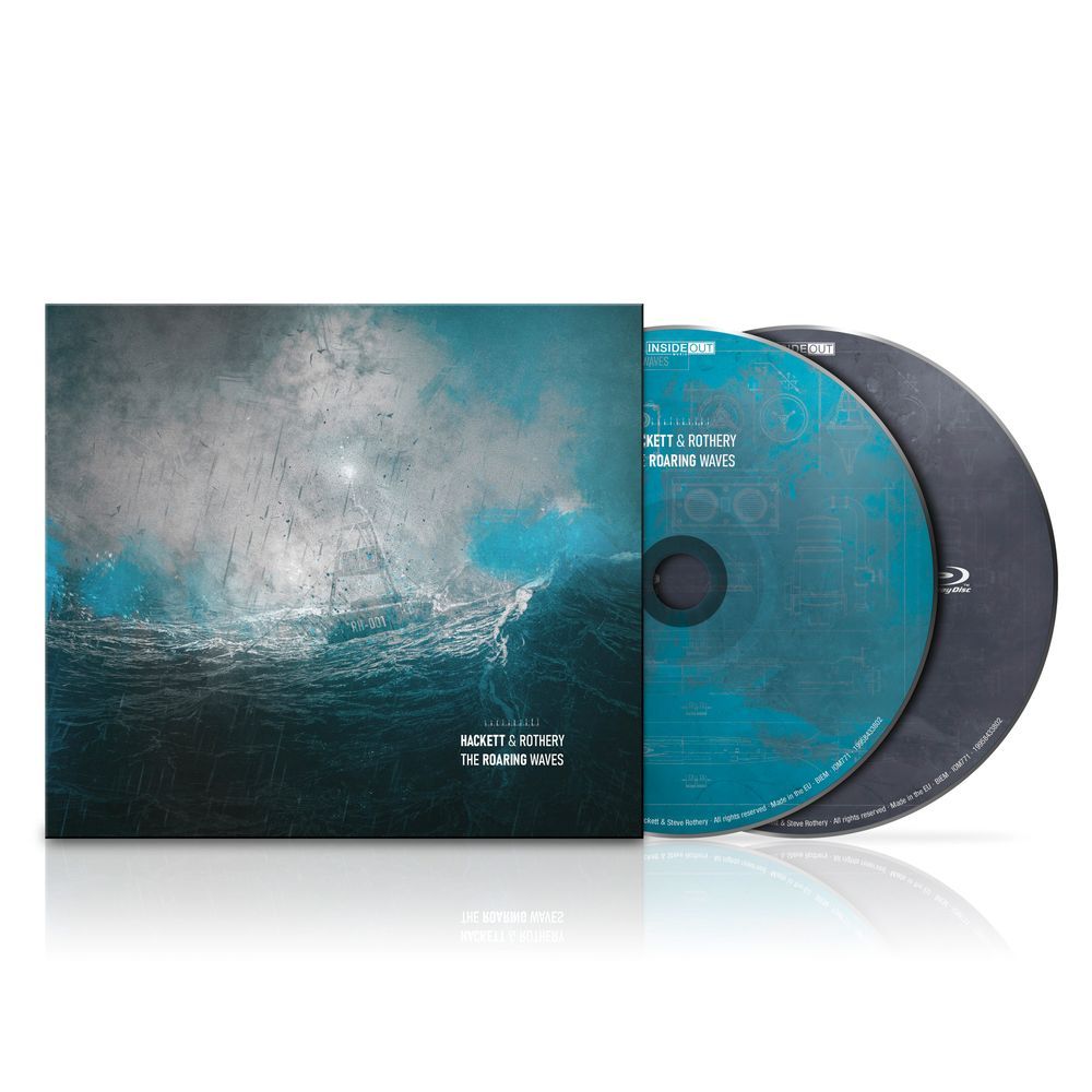 Hackett & Rothery - Roaring Waves, The (Ltd. Ed. CD/Blu-Ray Mediabook) - CD - New