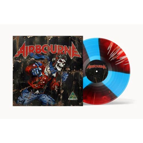 Airbourne - Airbourne (2026) (Indie Exclusive Red, White & Blue Splatter Vinyl) - Vinyl - New