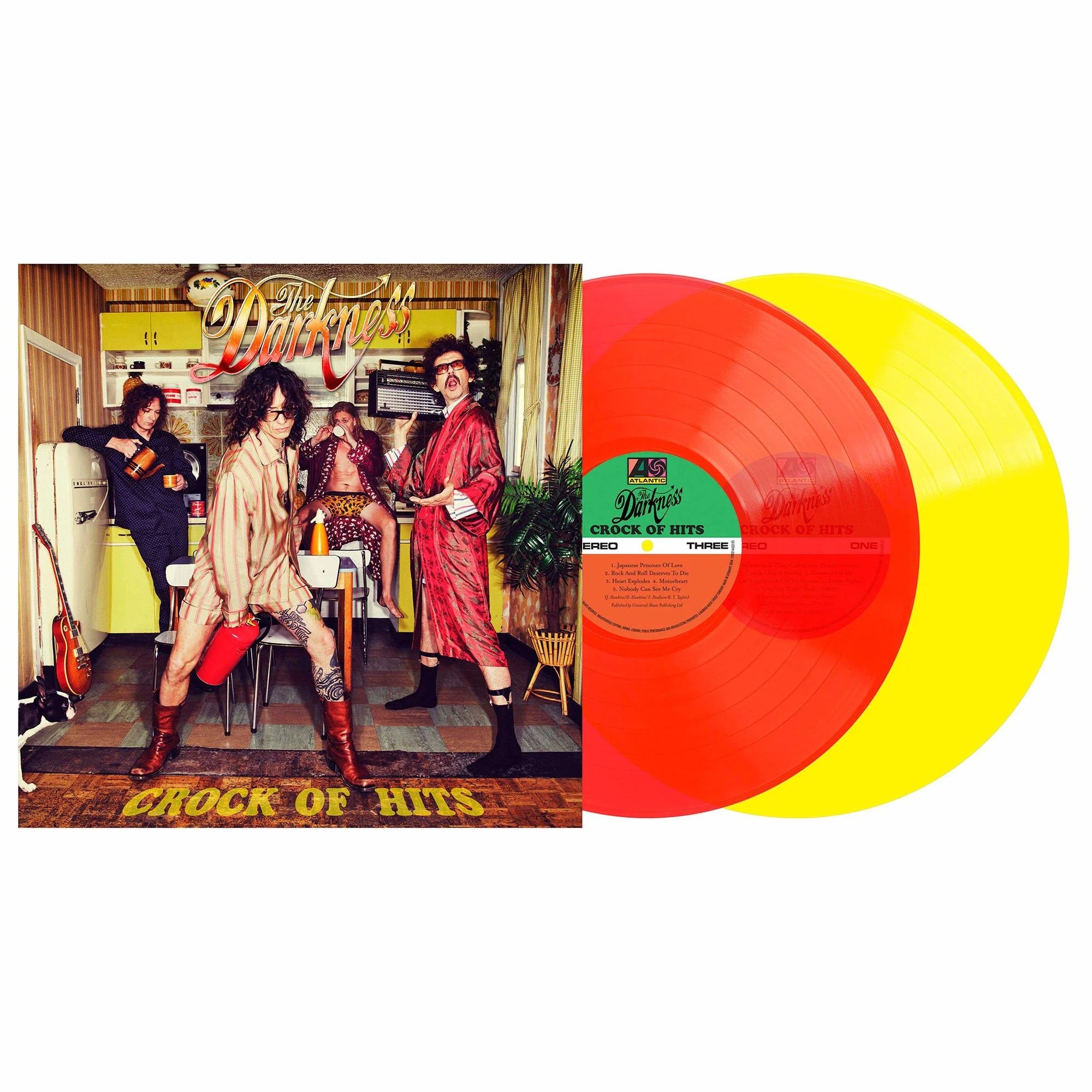 Darkness - Crock Of Hits (Ltd. Ed. 2LP Red/Yellow vinyl) - Vinyl - New - PRE-ORDER