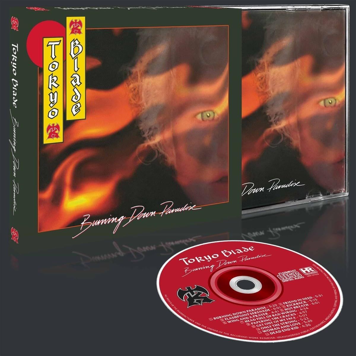 Tokyo Blade - Burning Down Paradise (Slipcase Reissue) - CD - New