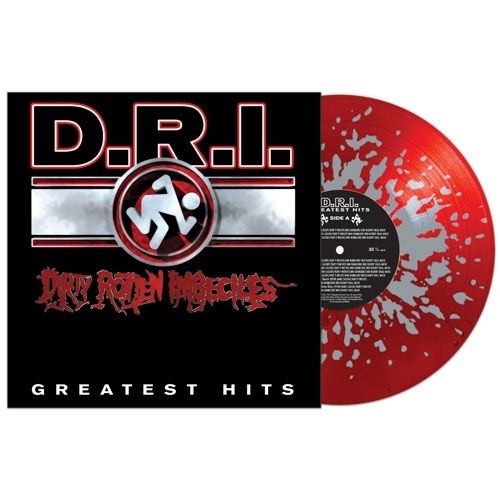 D.R.I. - Greatest Hits (Ltd. Ed. Red & Silver Splatter Reissue) - Vinyl - New