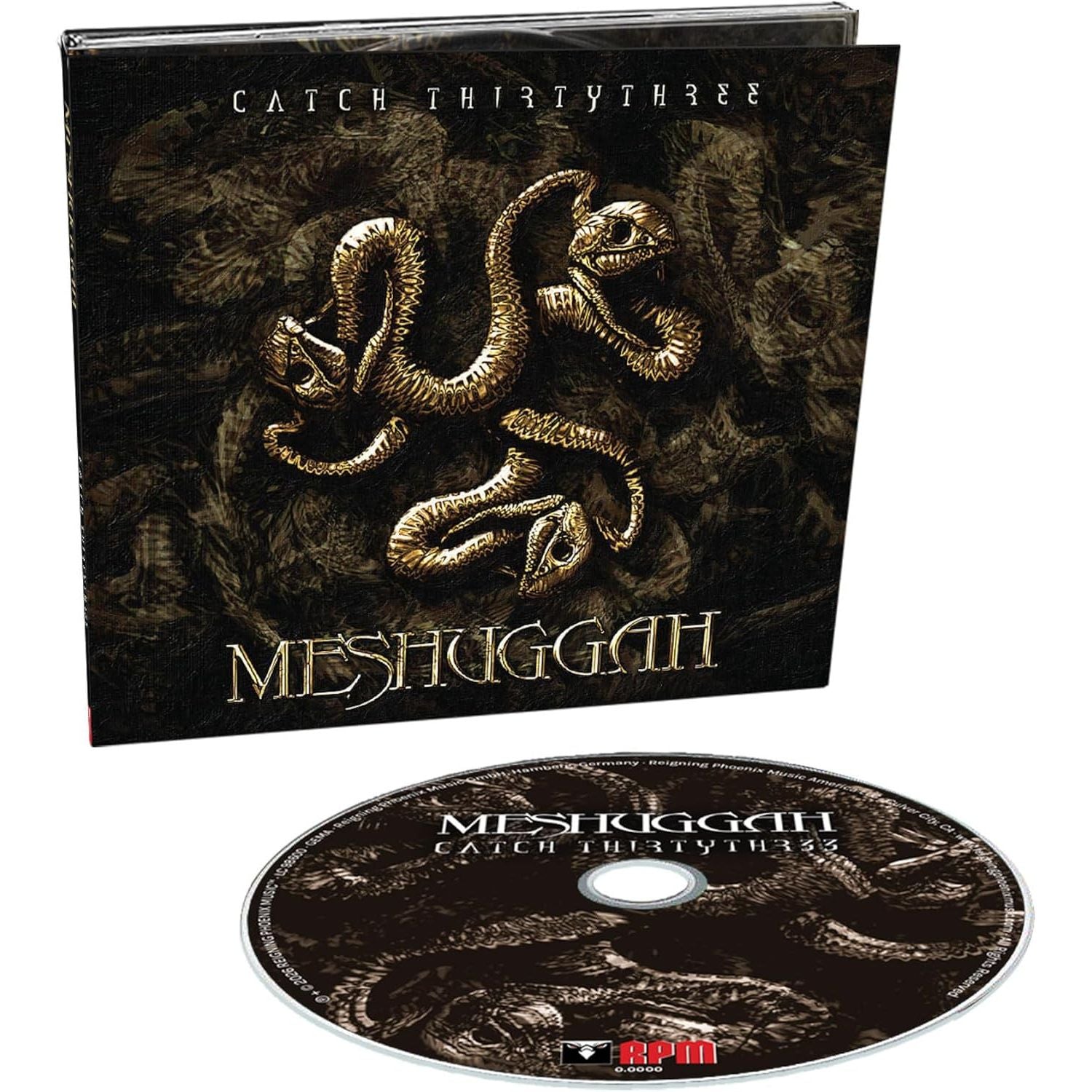 Meshuggah - Catch 33 (20th Ann. Remastered Digipak Ed) - CD - New