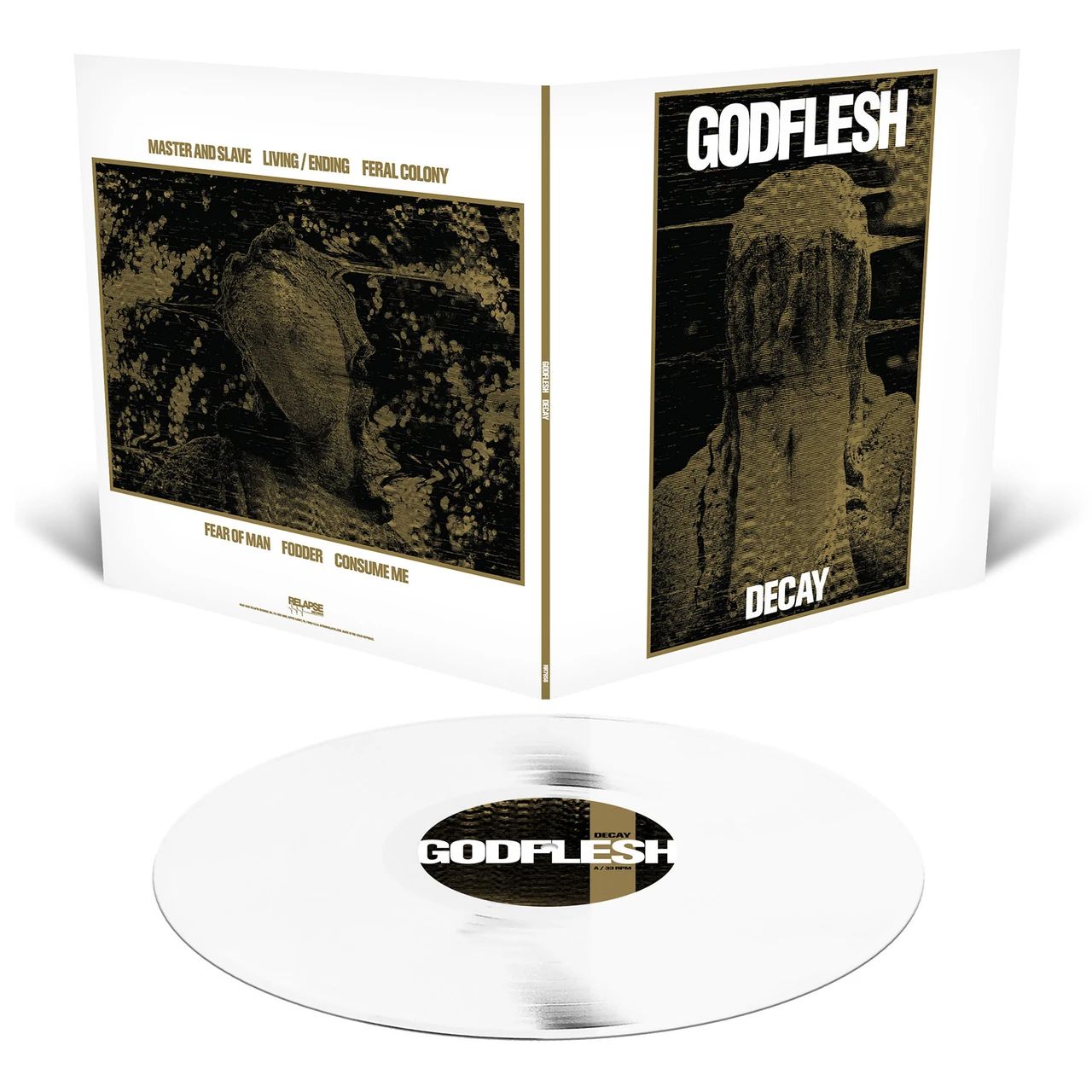 Godflesh - Decay (White Vinyl) - Vinyl - New
