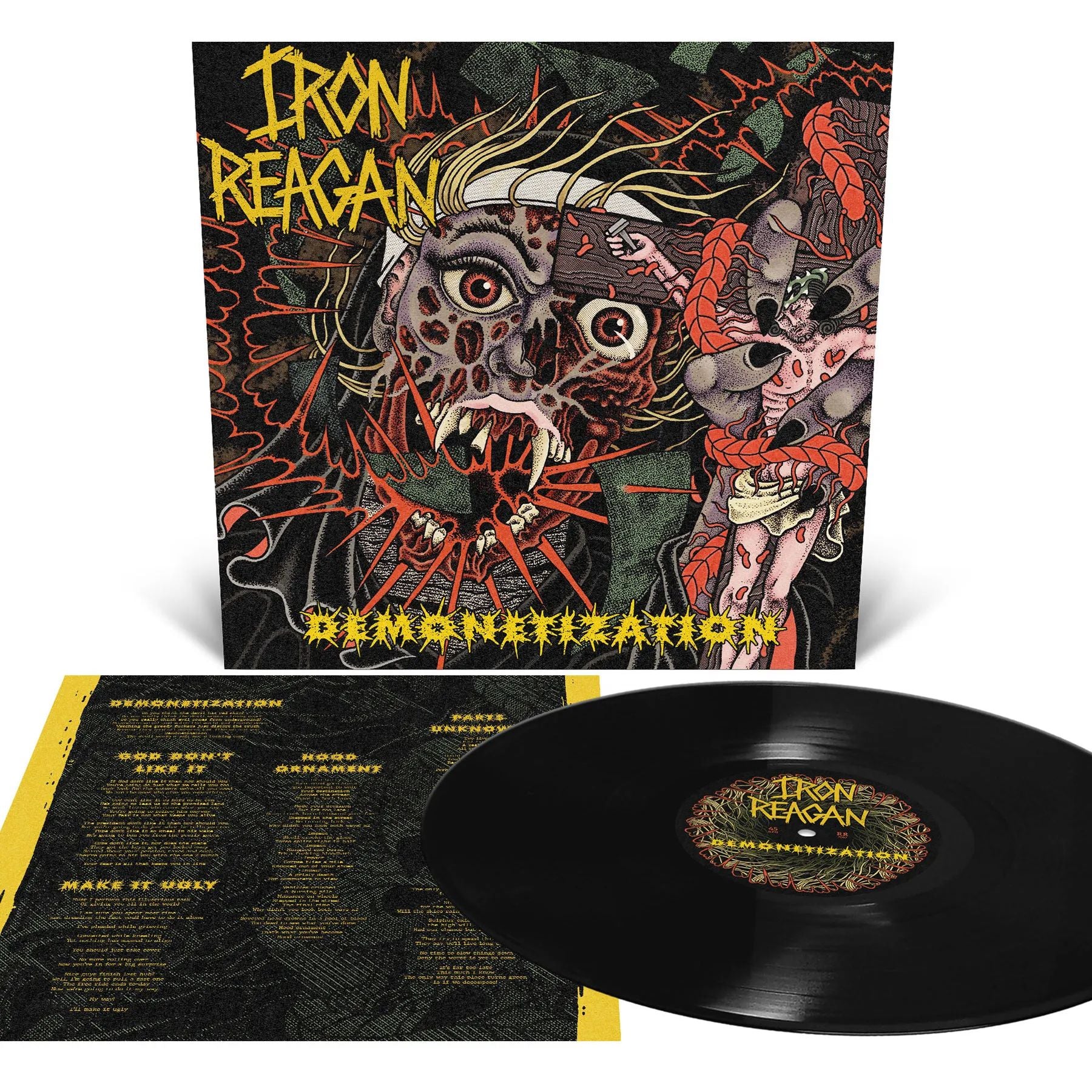 Iron Reagan - Demonetization (Etched Vinyl) - Vinyl - New