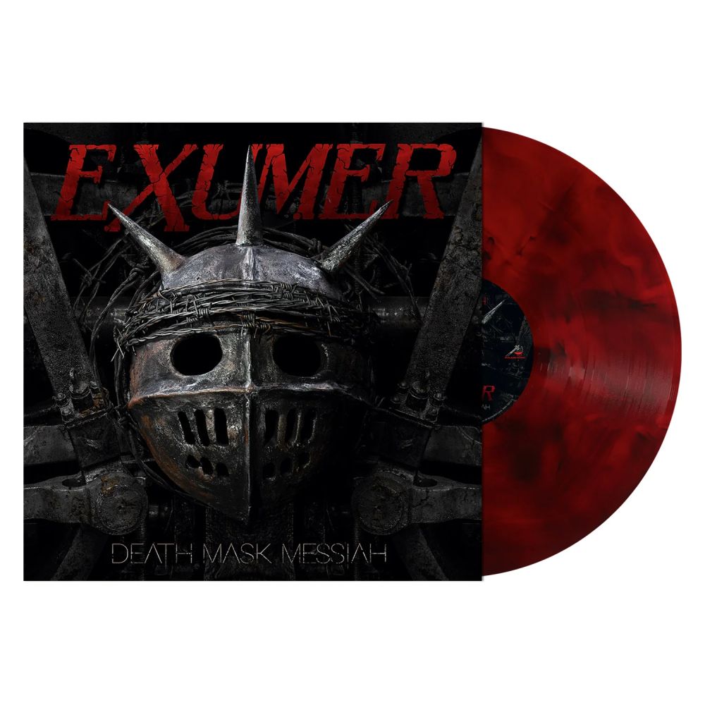 Exumer - Death Mask Messiah (Galaxy Red & Black Vinyl) - Vinyl - New