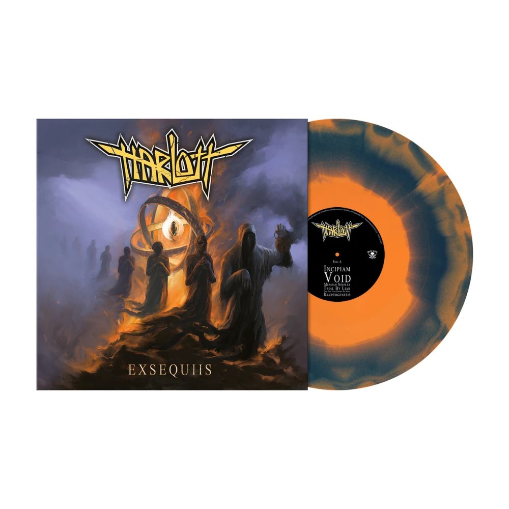 Harlott - Exsequiis (Orange/Blue Merged Vinyl) - Vinyl - New