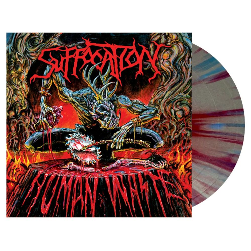 Suffocation - Human Waste (Ltd. Ed. Tri Colour Merge w. Splatter Vinyl - 1000 Copies) - Vinyl - New