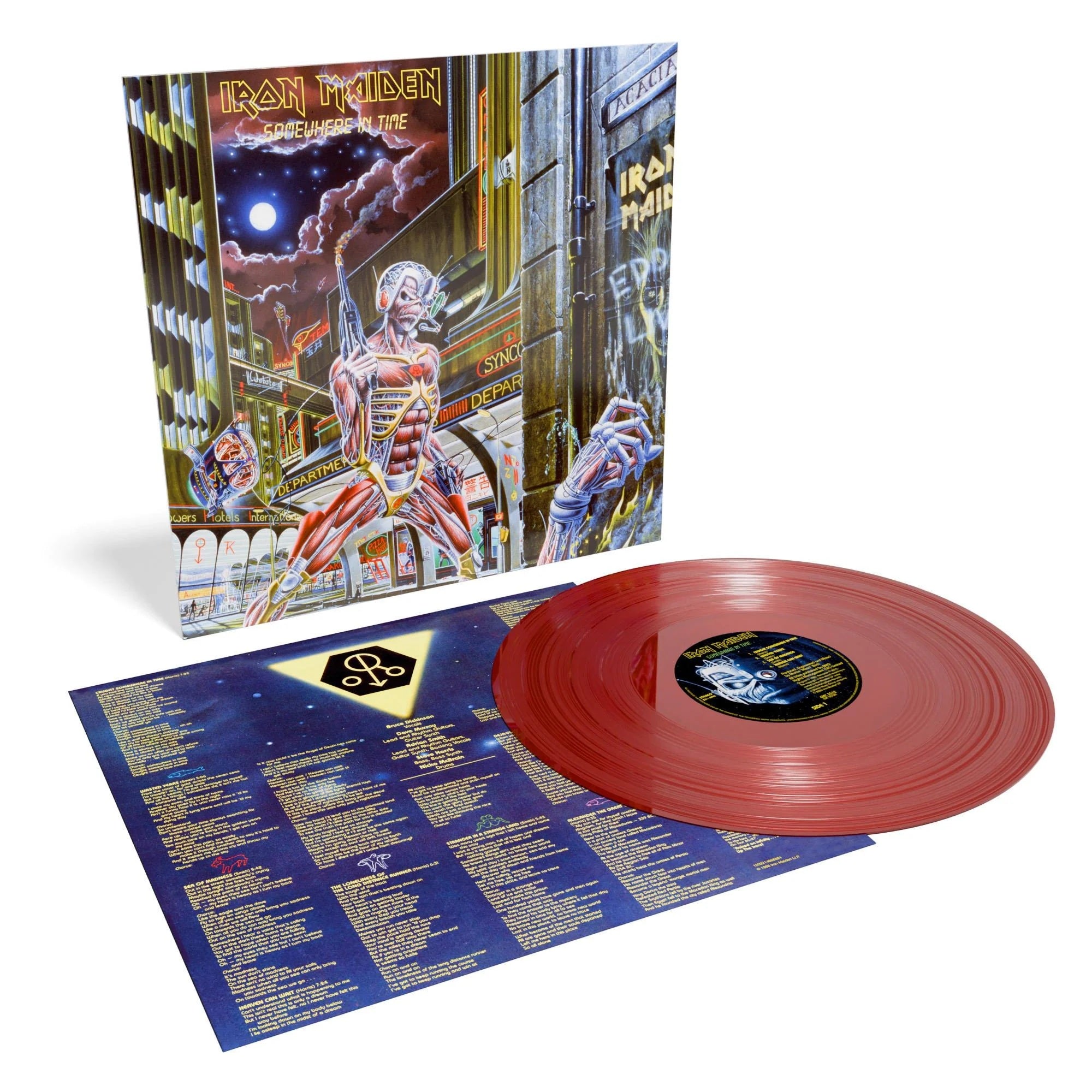 Iron Maiden - Somewhere In Time (40th Anniversary Oxblood vinyl) - Vinyl - New - PRE-ORDER