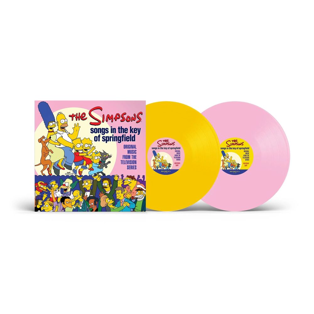 Original Soundtrack - Simpsons, The - Songs In The Key Of Springfield (Pink & Yellow 2LP) - Vinyl - New