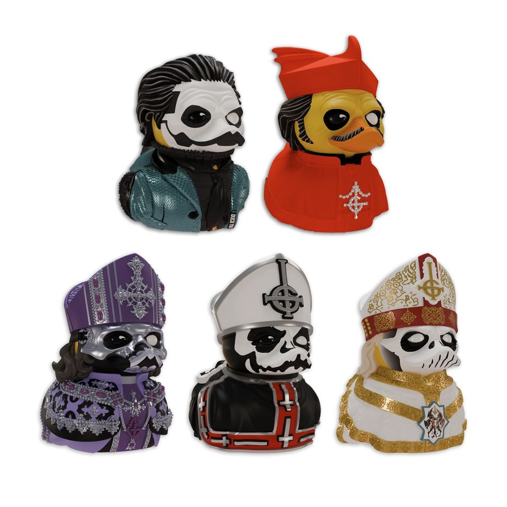 Ghost - Tubbz Mini Cosplay Ducks (Set of 5 Papa Nihil, EmeritusI, Cardinal Copia, EmeritusIV, VPerpetua)