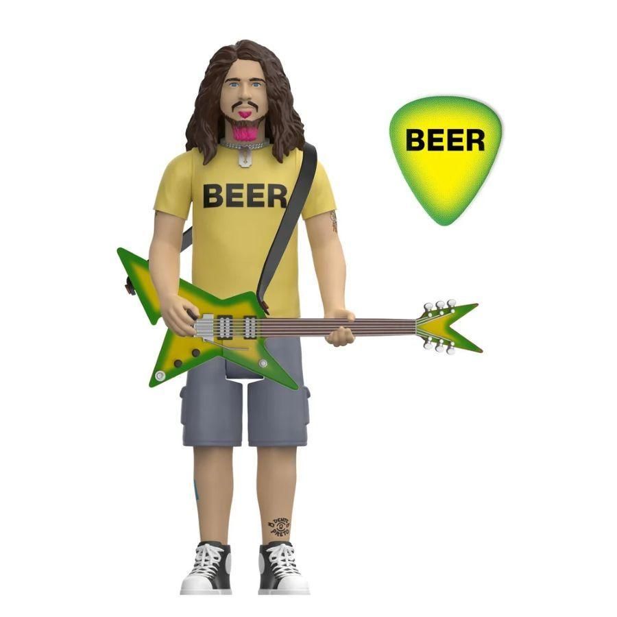 Pantera - Dimebag Darrell (Beer) 3.75 inch Super7 ReAction Figure