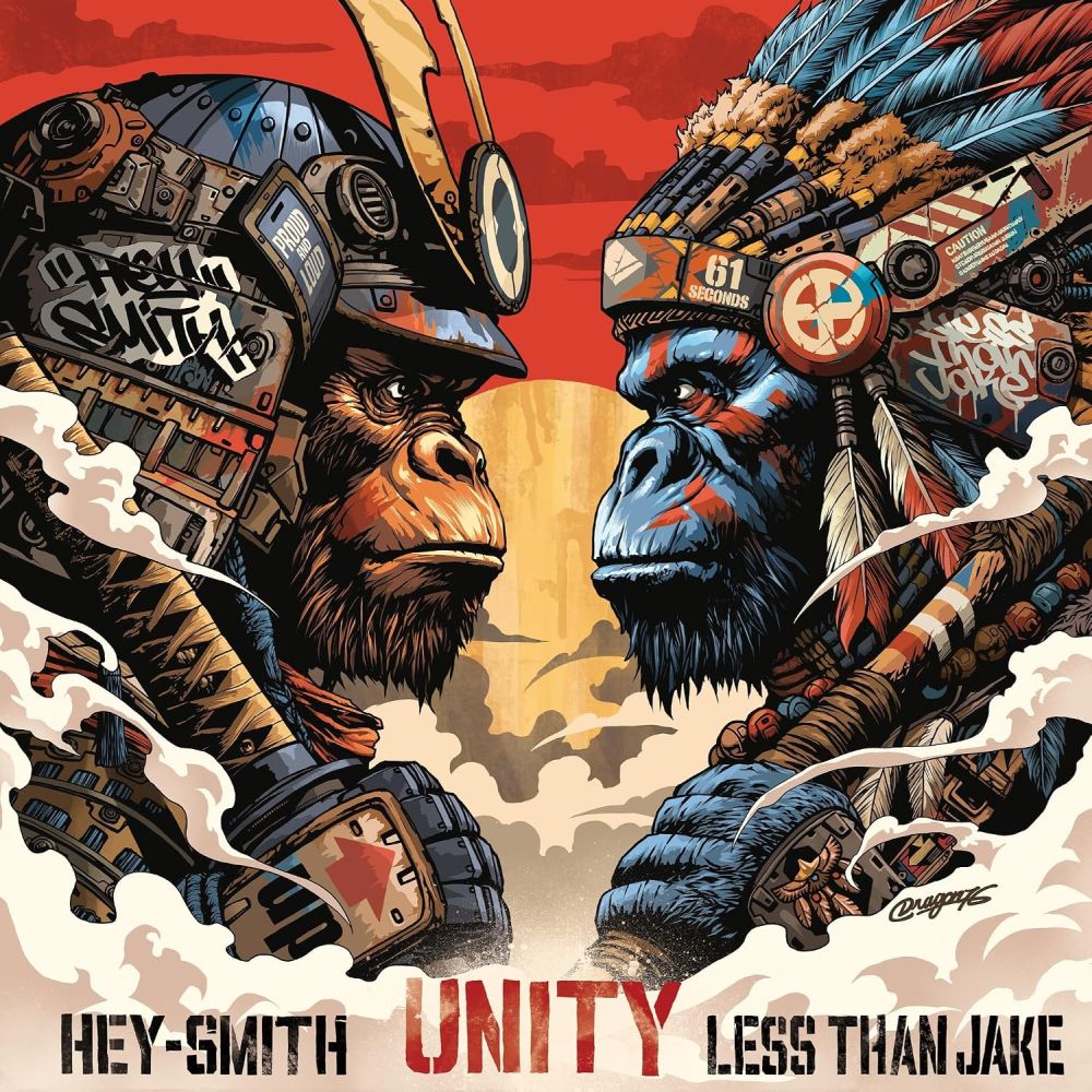 Hey-Smith/Less Than Jake - Unity (Digipak Split EP) - CD - New