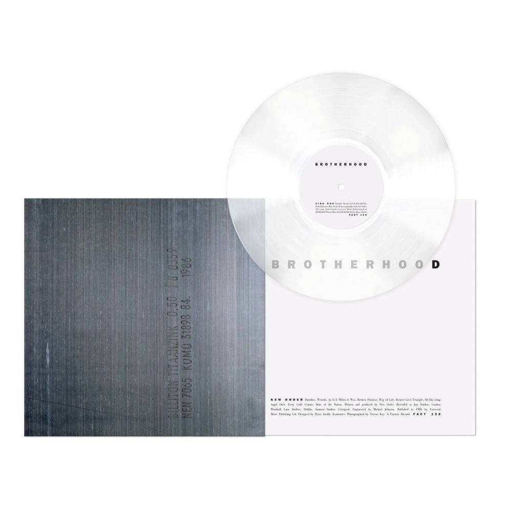 New Order - Brotherhood (Ltd. Ed. Crystal Clear Vinyl) - Vinyl - New