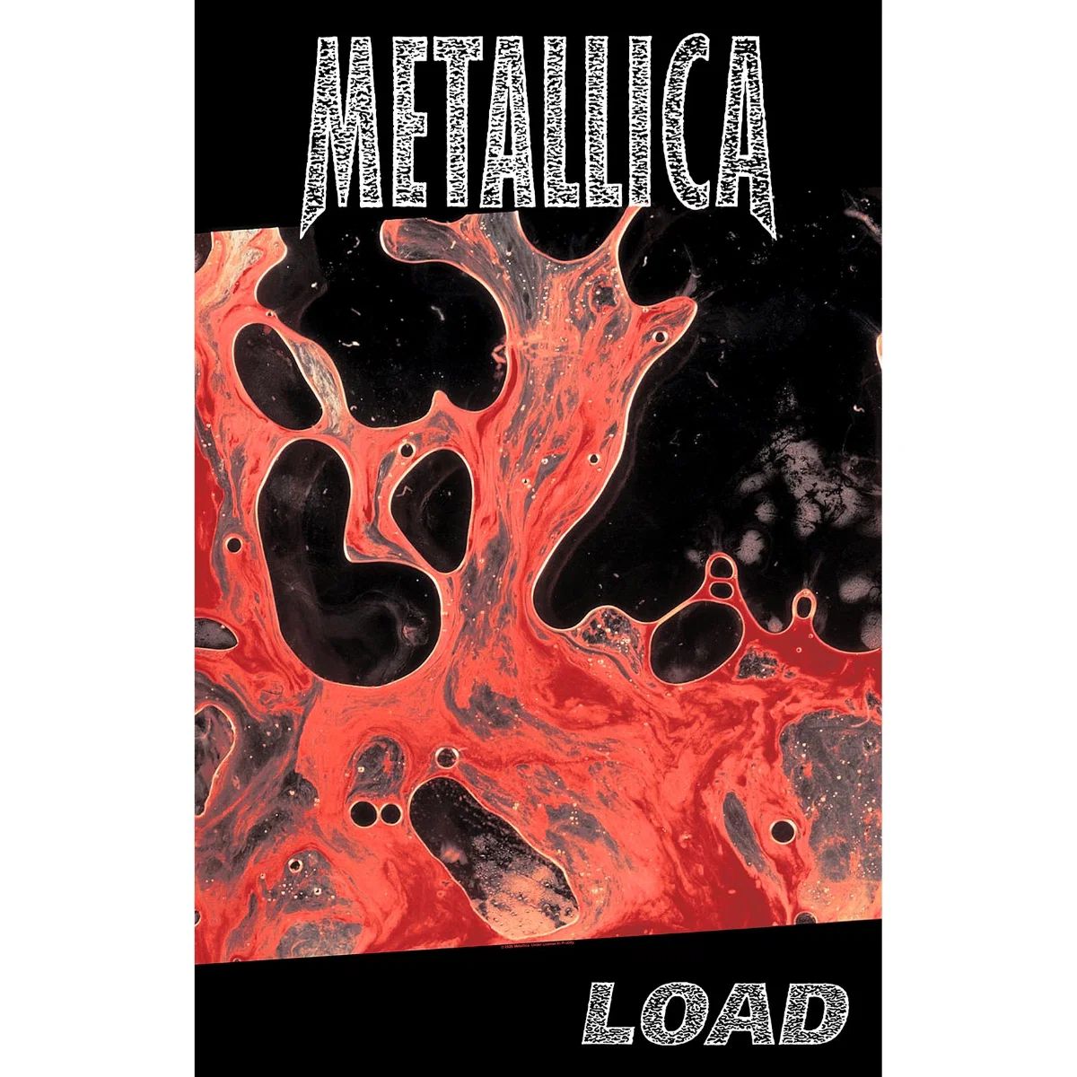 Metallica - Premium Textile Poster Flag (Load) 104cm x 66cm
