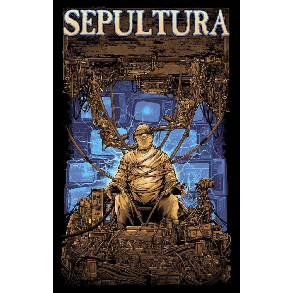 Sepultura - Premium Textile Poster Flag (Chaos A.D.) 104cm x 66cm - COMING SOON
