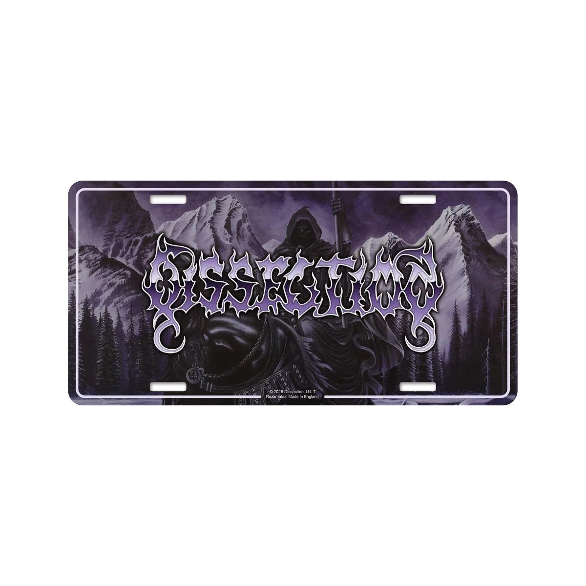 Dissection - Number Plate (305mm x 150mm) - Storm Of The Lights Bane