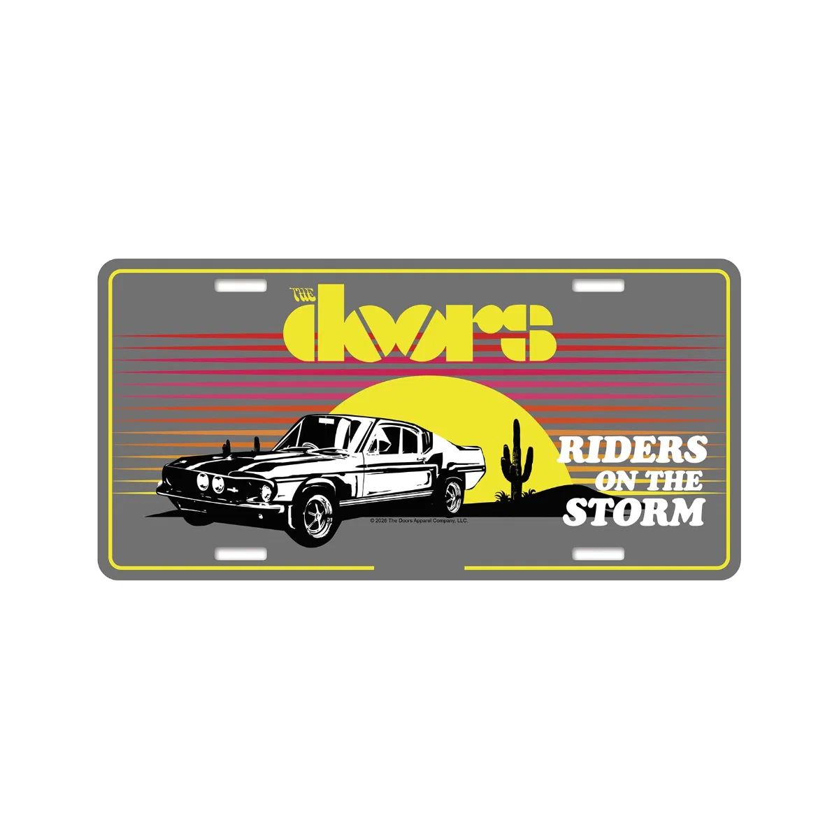 Doors - Number Plate (305mm x 150mm) - Riders Of The Storm