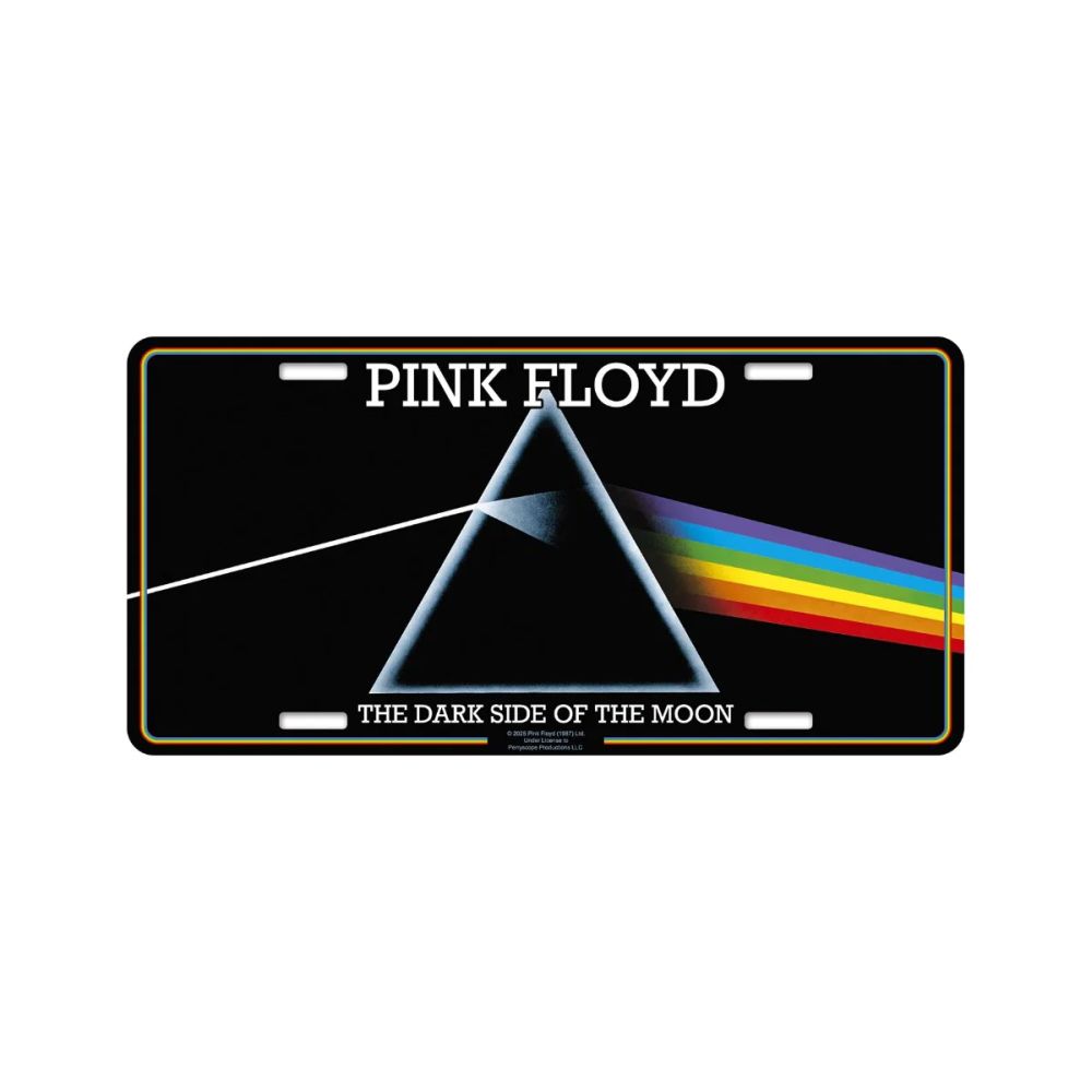Pink Floyd - Number Plate (305mm x 150mm) - Dark Side Of The Moon - COMING SOON