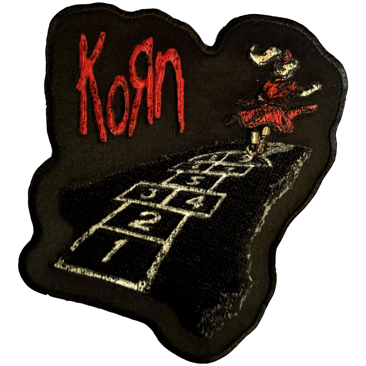 Korn Hopscotch - () Sew-On Patch
