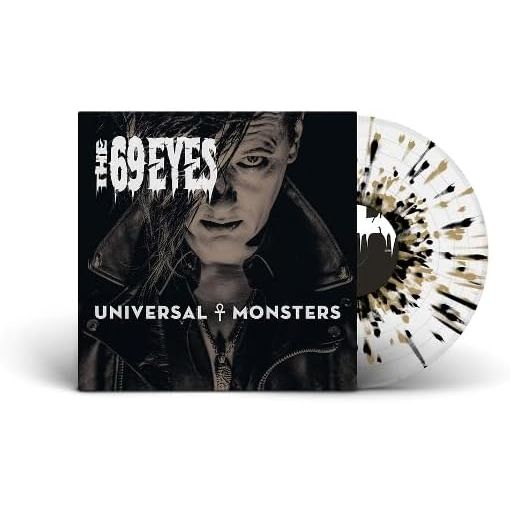 69 Eyes - Universal Monsters (Clear Gold/Black Splatter) - Vinyl - New