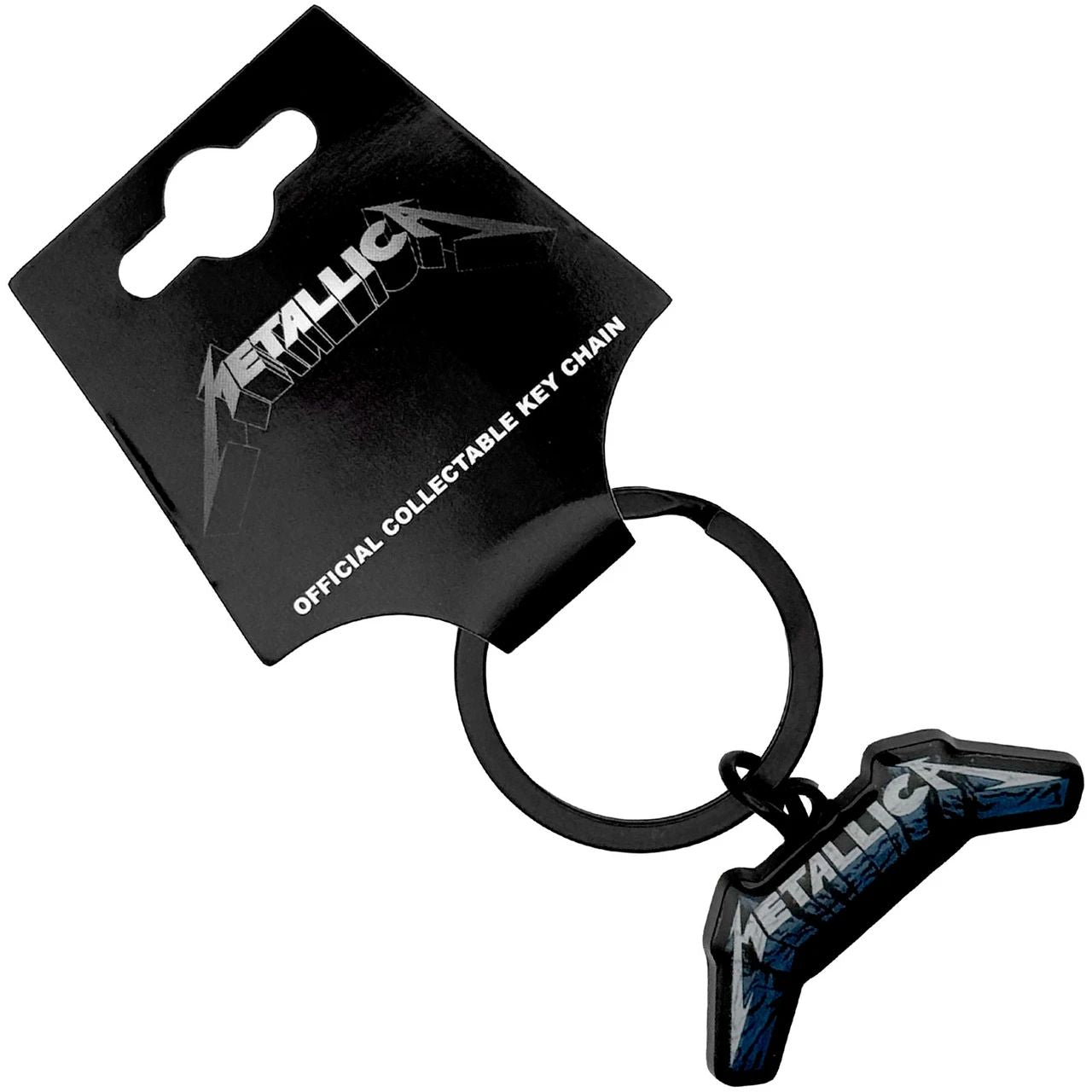 Metallica - Keyring () - Blue Shadow Logo