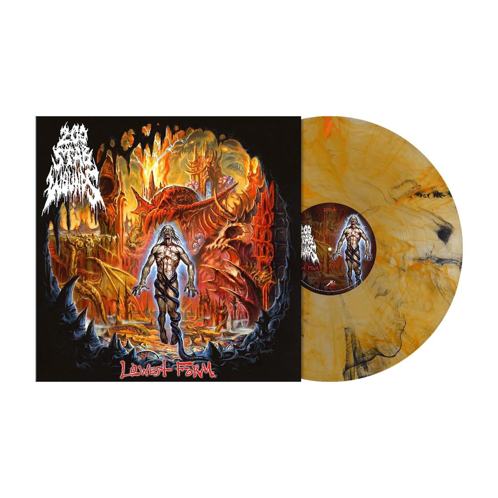 200 Stab Wounds - Lowest Form (Clear Orange/Black Smoke vinyl) - Vinyl - New - PRE-ORDER