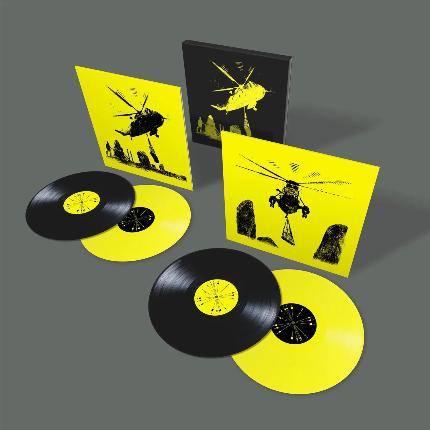 Mogwai - Happy Tears (Deluxe Expanded Ed. 4LP Yellow & Black vinyl) - Vinyl - New - PRE-ORDER