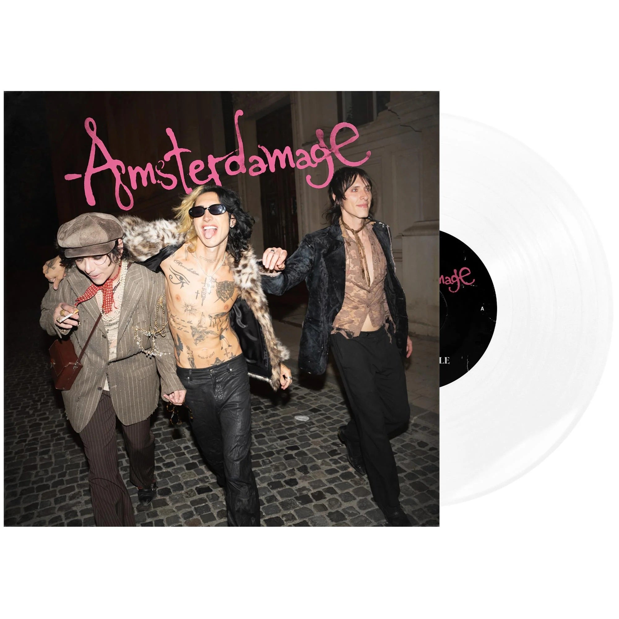 Palaye Royale - Amsterdamage (Opaque White vinyl) - Vinyl - New - PRE-ORDER