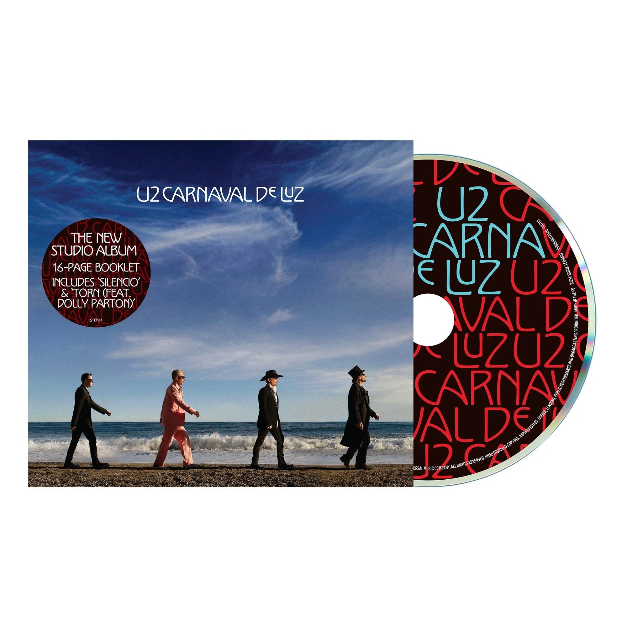 U2 - Carnaval De Luz - CD - New - PRE-ORDER