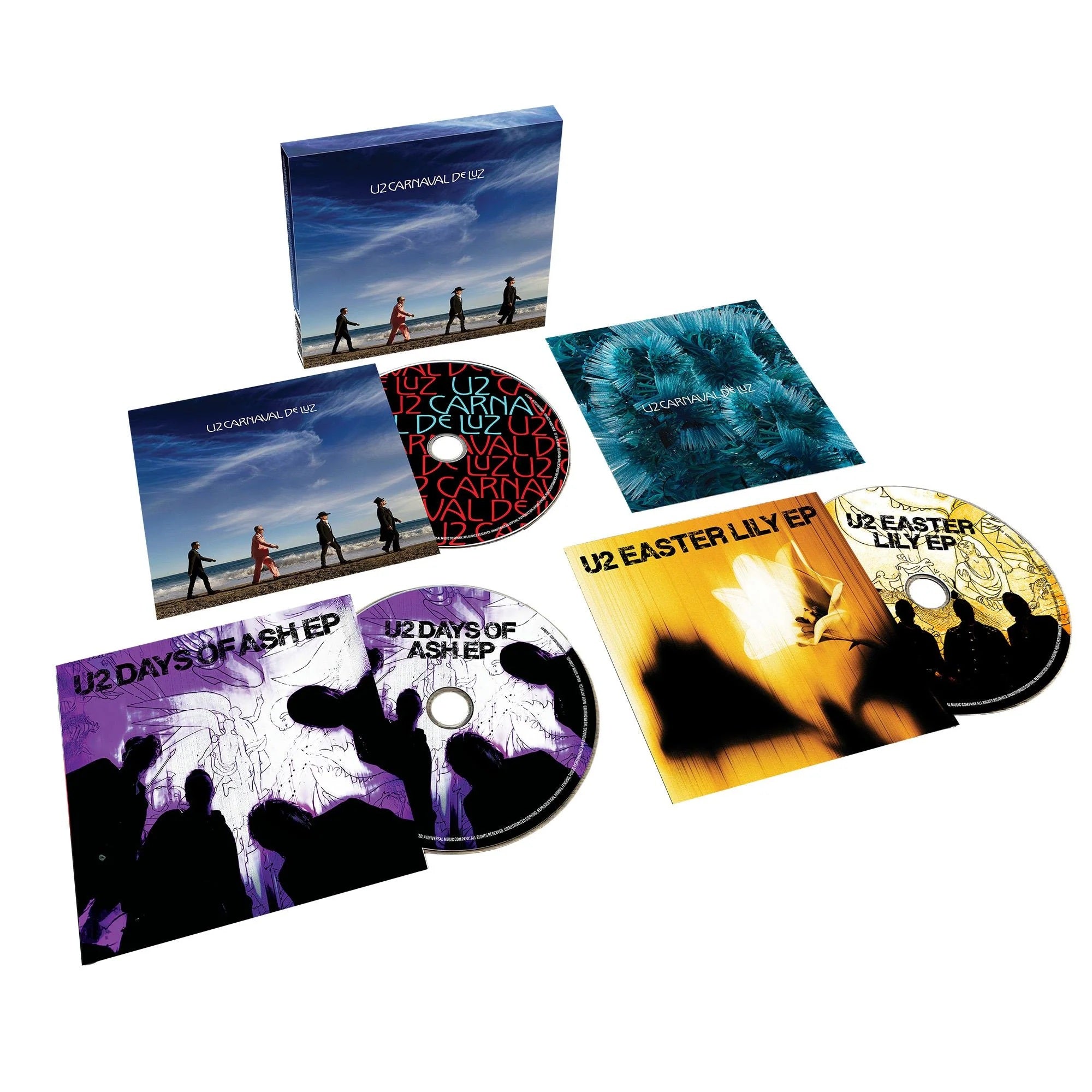 U2 - Carnaval De Luz (Deluxe Ed. 3CD) - CD - New - PRE-ORDER