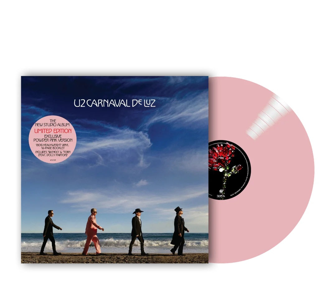 U2 - Carnaval De Luz (Indie Exclusive Rose Pink vinyl) - Vinyl - New - PRE-ORDER