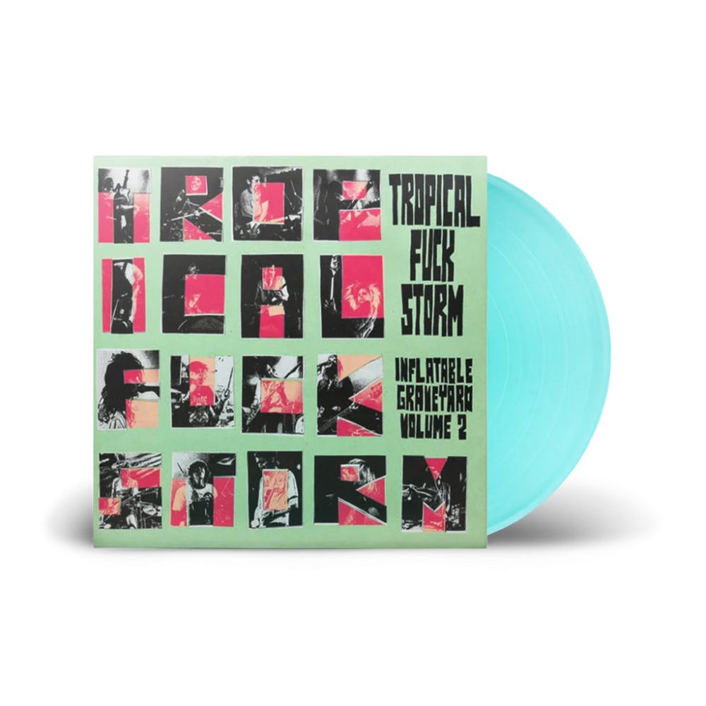 Tropical Fuck Storm - Inflatable Graveyard Volume 2 (Transparent Turquoise Vinyl) - Vinyl - New